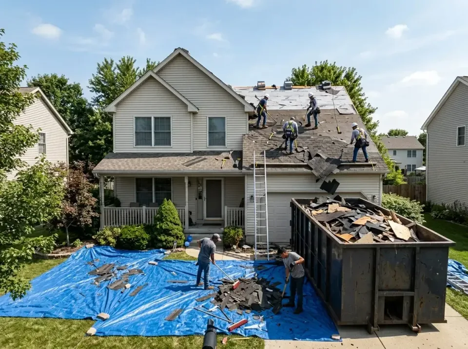 roof-replacement-debris-remova-004 — frequently asked questions, Cheapest Dumpster Rentals in Kissimmee, FL